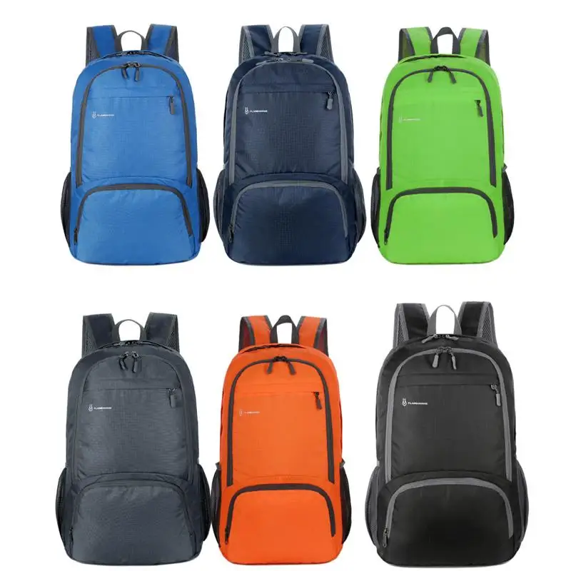 軽量折りたたみバックパックユニセックス防水パッカブルバックパックアウトドア旅行ハイキングサイクリングデイパックキャンプバックパック