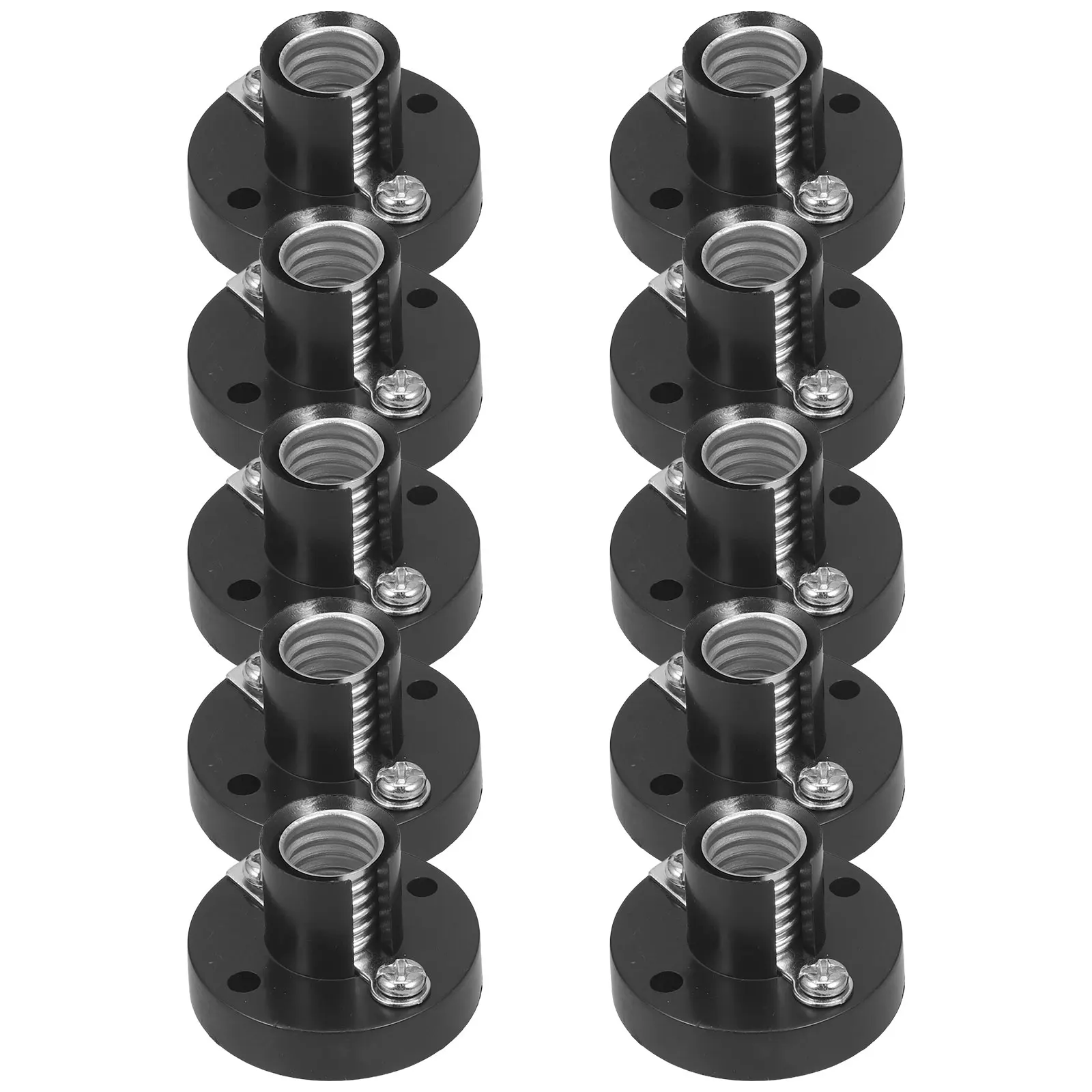 

10pcs Bulb Socket Lamp Holder Mini Plastic Base for Physics Experiment Lighting Accessories Indoor Outdoor