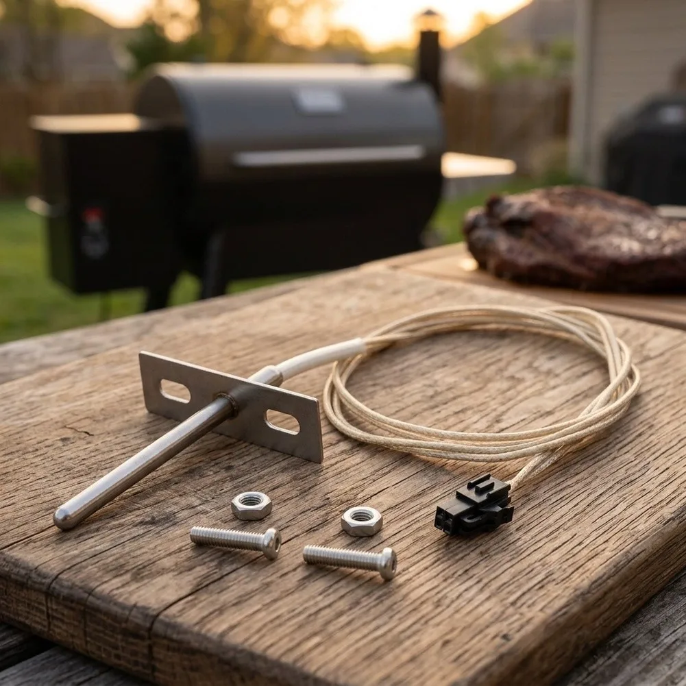 Thermometer Probe For KIT0929 For RTD Temperature Probe For Traeger For Woodridge Grills Precision Fireplace Accessories