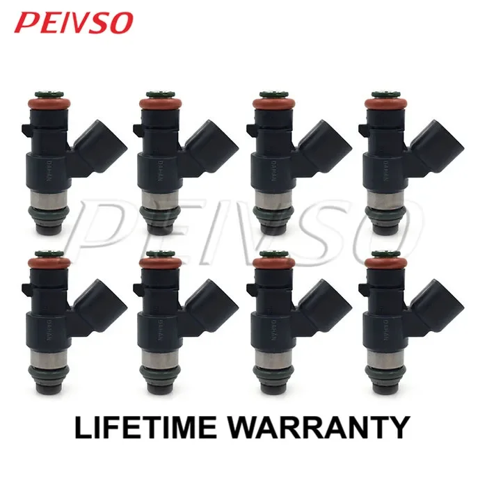 

PEIVSO 8pcs 12609749 FJ1038 Fuel Injector For CHEVROLET&CADILLAC&G*MC&HUM*MER ESCALADE / SILVERADO 1500 / YUKON / H2 6.2L V8