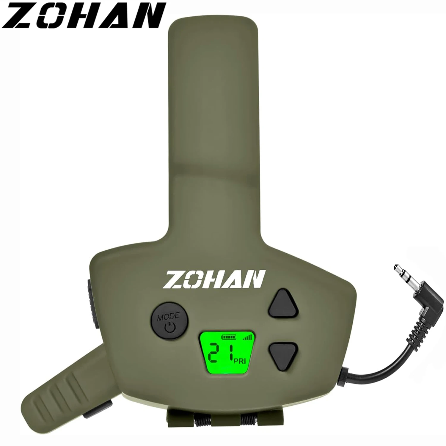 ZOHAN Walkie Talkie Earmuffs suitable for Electronic Protecter Built-In Mic PTT Great Signal for Hunting Shooting Rechargable