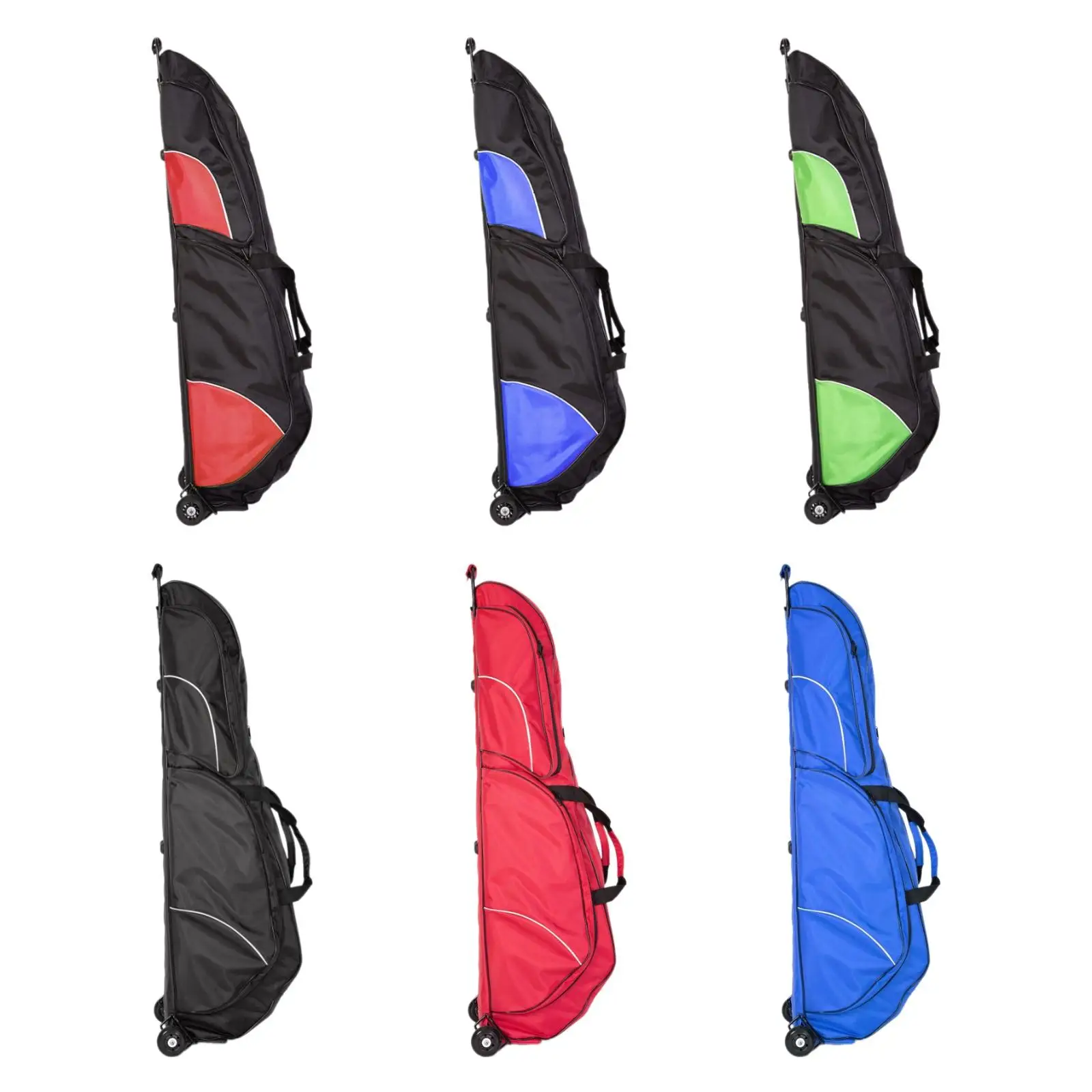 

Rolling Fencing Sword Bag Organizer with Handle Holder Waterproof Equipment Trolley Case for Foil Epee Training Men Women