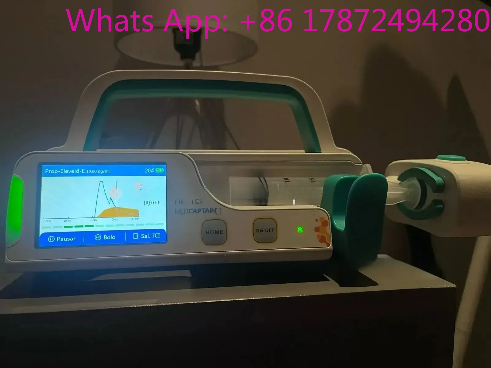 

2025, neue Medcaptain TCI Propofol Eleveld TCI Pro-Pumpe, medizinische, Zielgesteuerte MRI-kompatible Pumpe