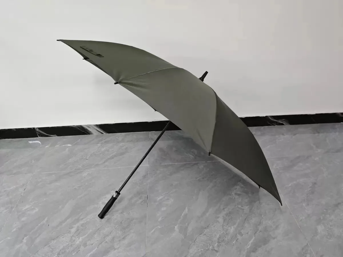 135cm Big Square Auto Open Family outdoor Golf Umbrella Rainproof Sunscreen Anti-Thunder & Storm Resistant with Safety Belts