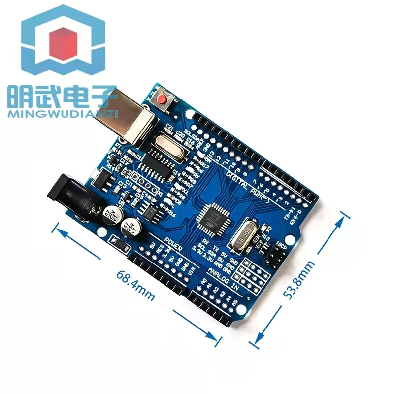 2021 For-arduino microcontroller module control development board modified home version UNO-R3 motherboard