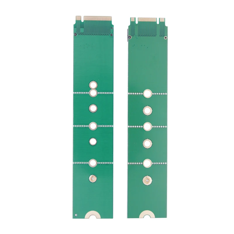 OULLX-M.2 NGFF NVME AHCI Male To Female SSD 하드 디스크 인터페이스 테스트 보호 카드, B + M 키 슬롯 확장 보드