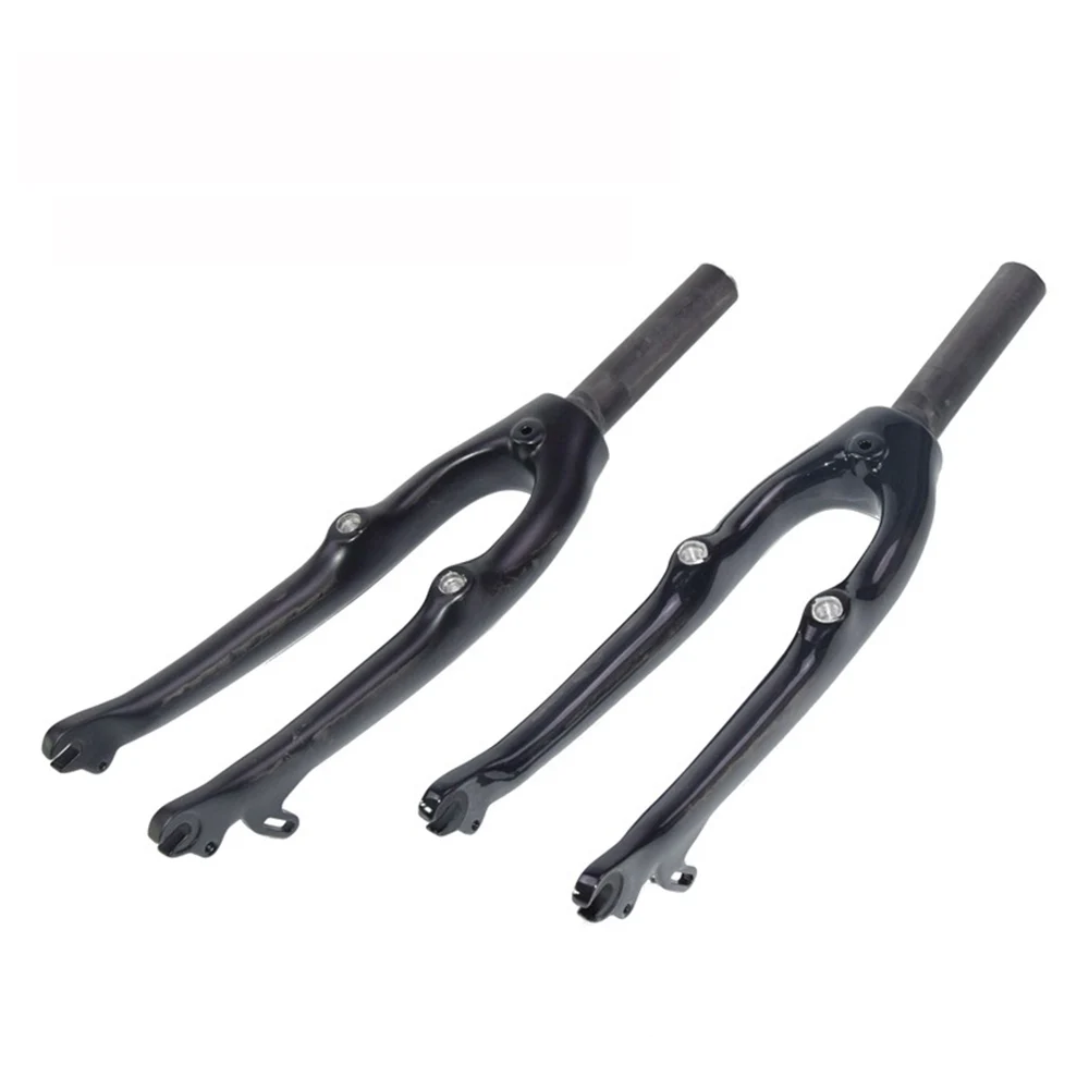 20 inch 405/451 Carbon Fiber Bicycle Front Fork SP8 Folding Bike Fork open Gear 74mm V brake /C brake UD Glossy/Matte bike fork