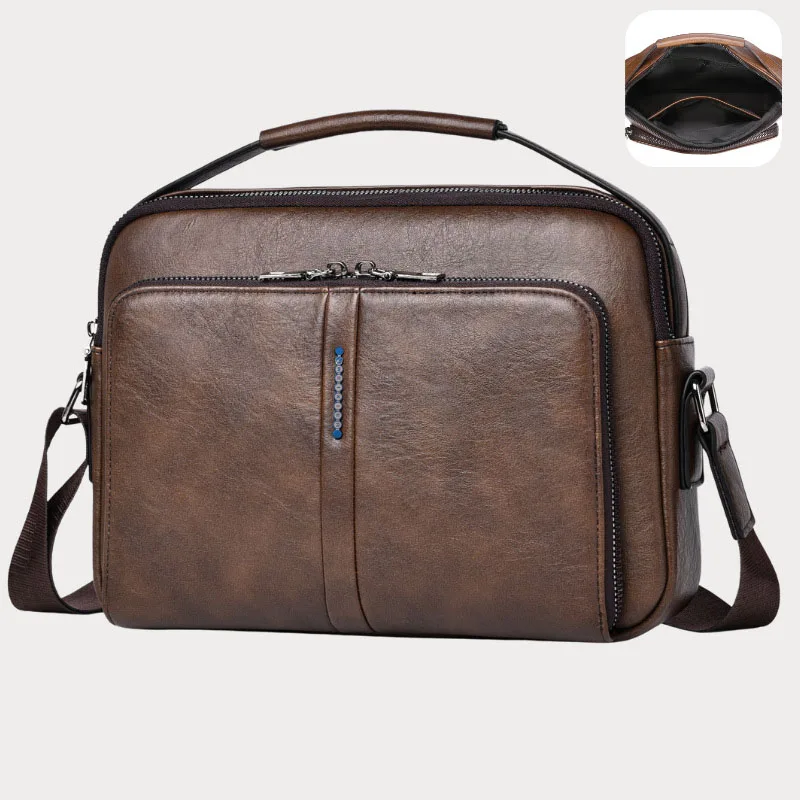 

Мужская сумка через плечо с ручной сумкой большой вместимости для деловых поездок на работу