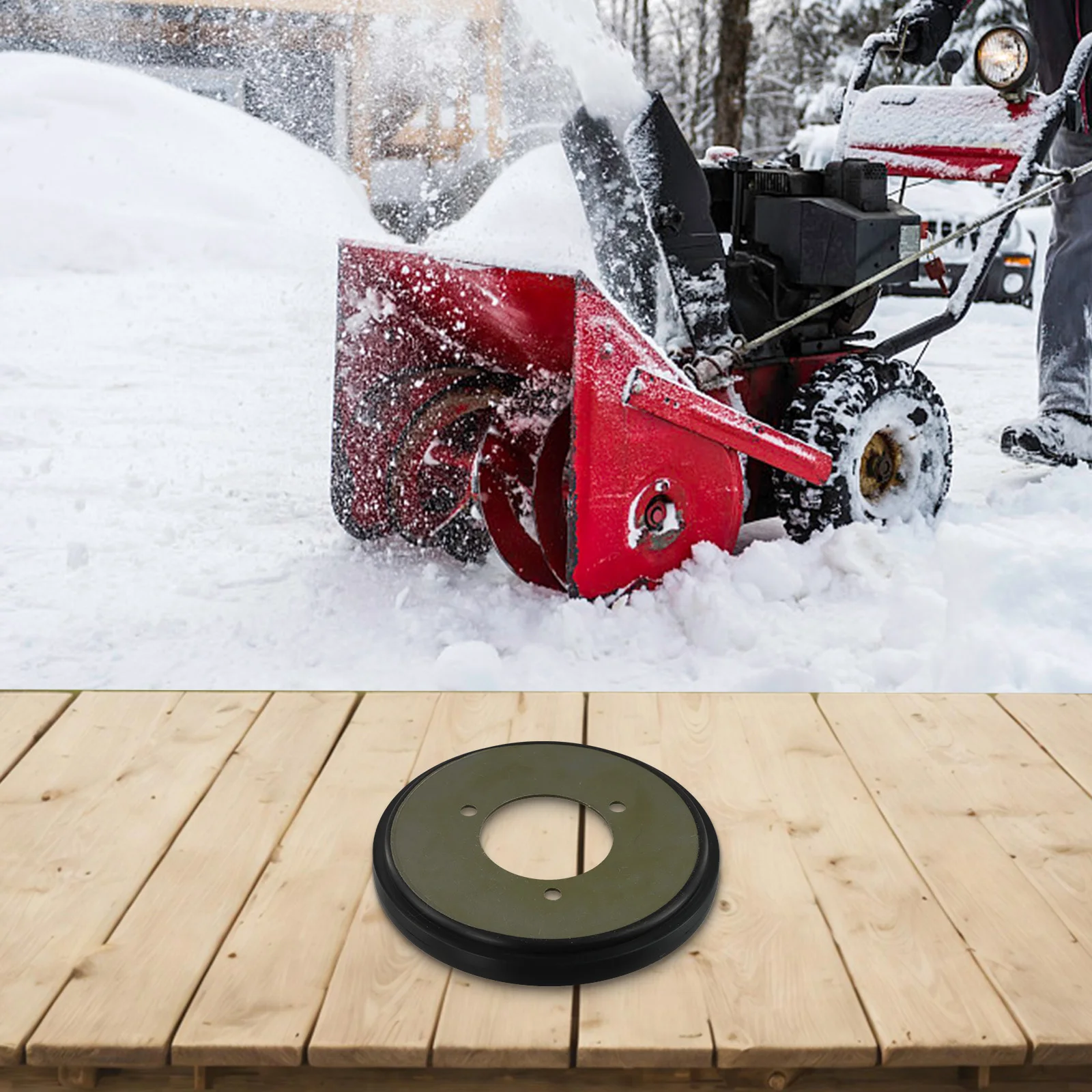 Innovative Design of the Friction Wheel Offers Seamless Integration Across Different For Snow Blower Brands and Models