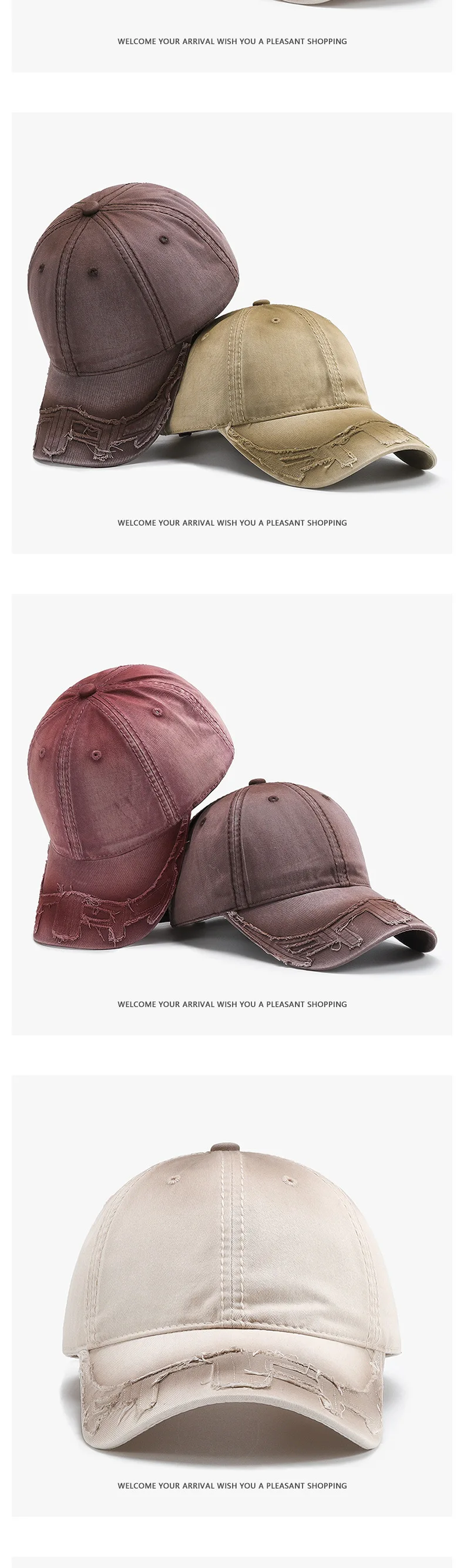 قبعة بيسبول قديمة مغسولة أمريكية جديدة للرجال والنساء، حافة واسعة، وجه كبير، قبعة صغيرة بلغت ذروتها للرجال والنساء، اتجاه متعدد الاستخدامات