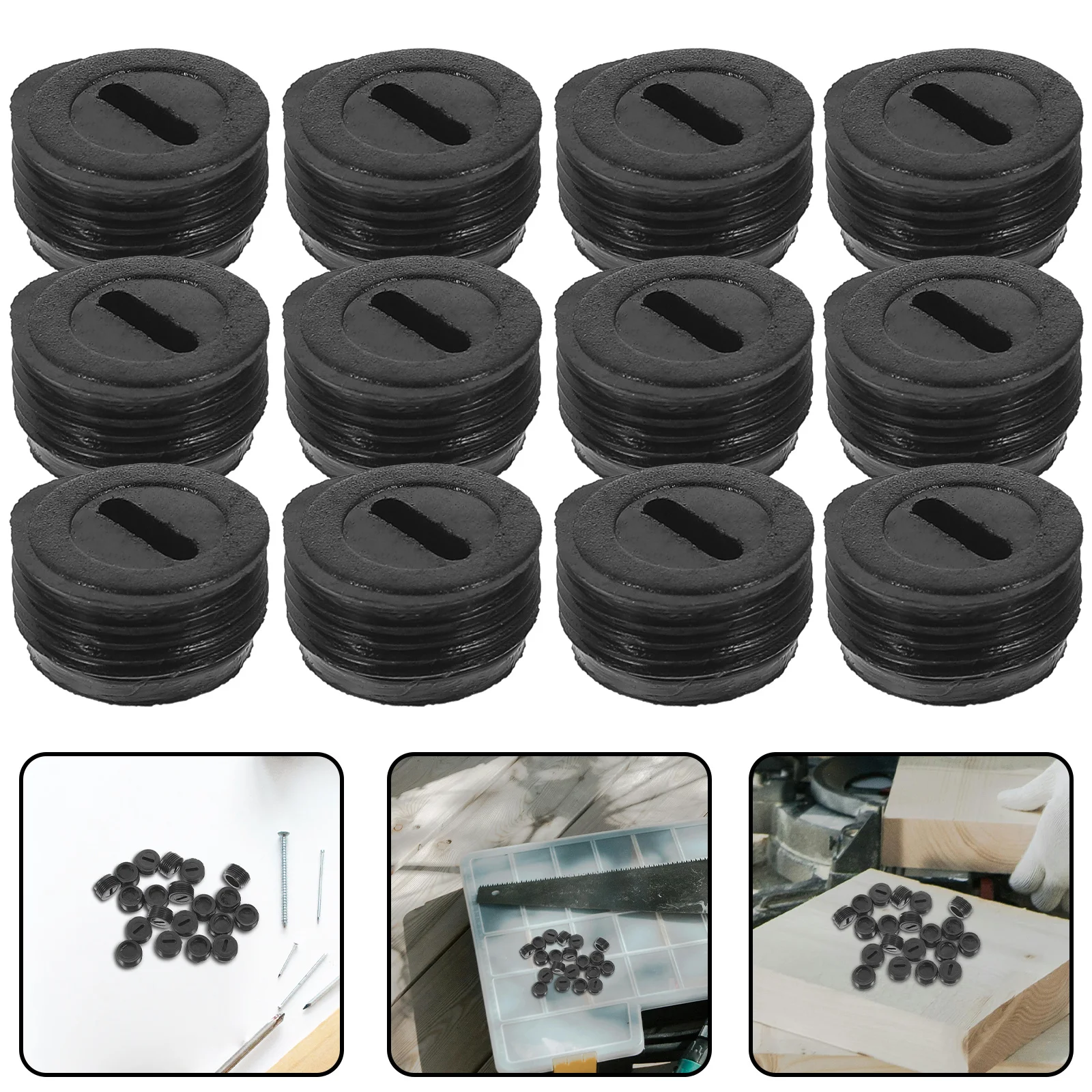 2pcs Carbon Brush Cover For Electric Motor Angle Grinder Drill Saw Cutting Machine Rotary Tool Carbon Brush Holder Caps Power