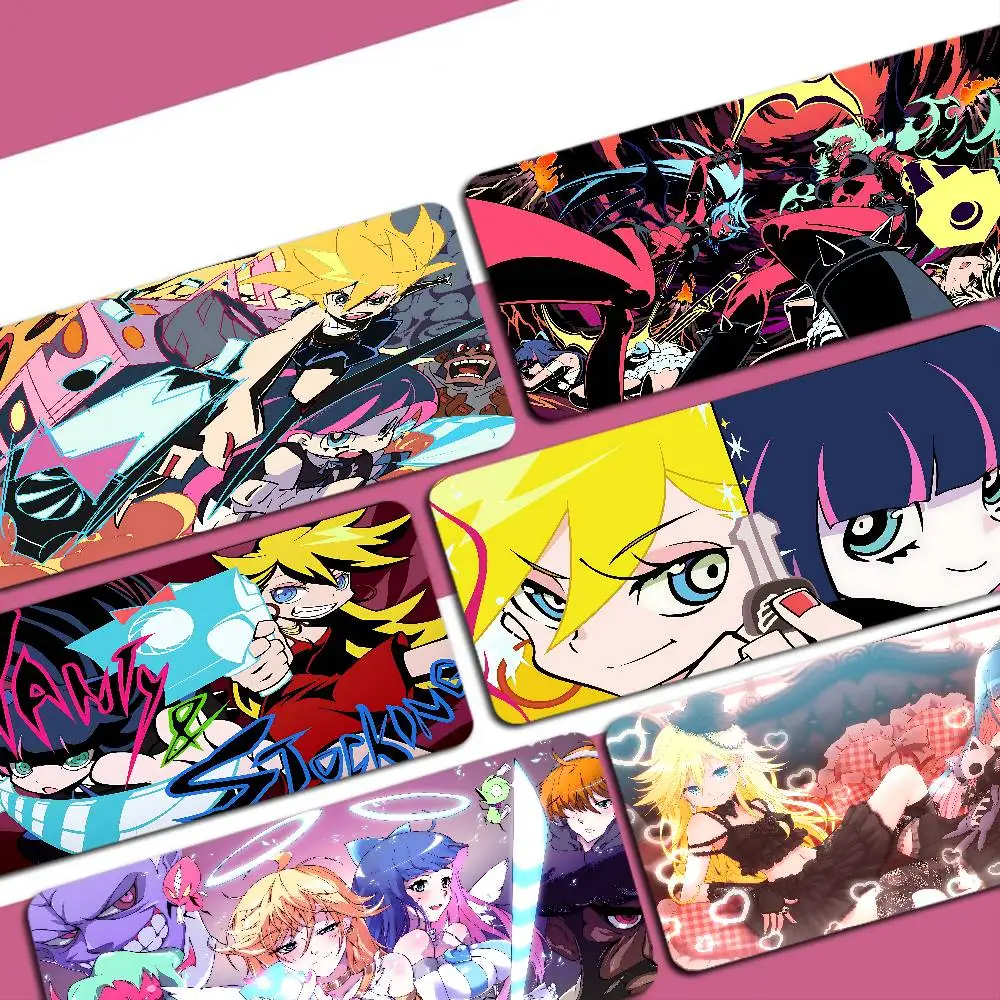 

Коврик для мыши и клавиатуры P-Panty & Stocking INS Tide Large, аниме, для геймеров, аксессуары для стола