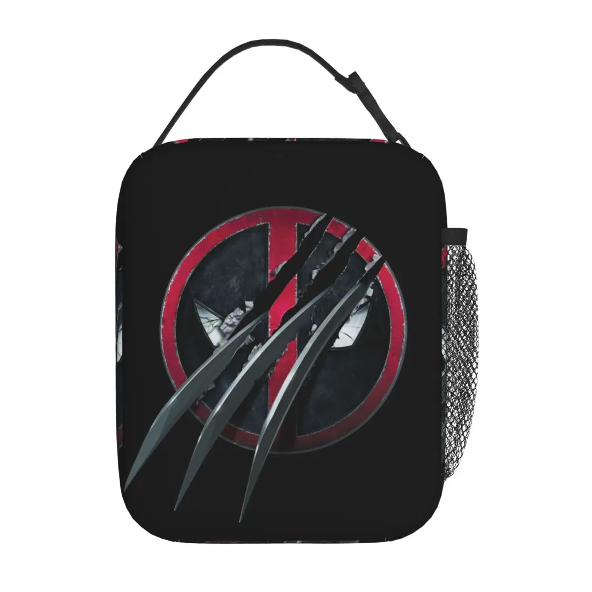 Deadpool Icon Insulated Lunch Bag Cooler Bag Reusable High Capacity Tote Lunch Box Girl Boy Beach Picnic