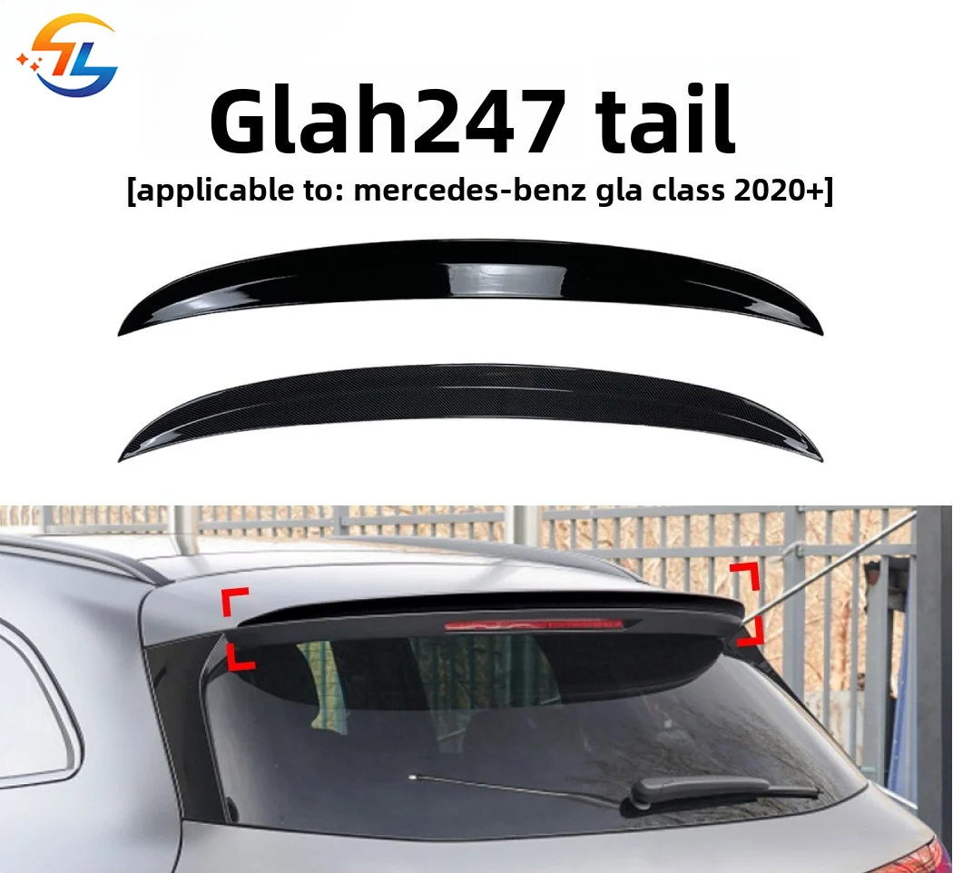 

For Mercedes GLA H247 GLA35 180 200 2020+ AMG Top Wing Tail Body Trim Modification Accessories