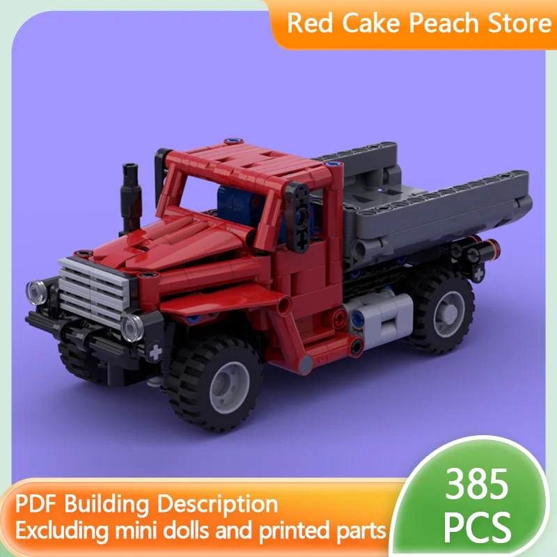 

Модель городской автомобиль MOC, строительные кирпичи, сверхмощный самосвал, грузовик, модульная технология, детские праздничные подарки, сборные игрушки, костюм