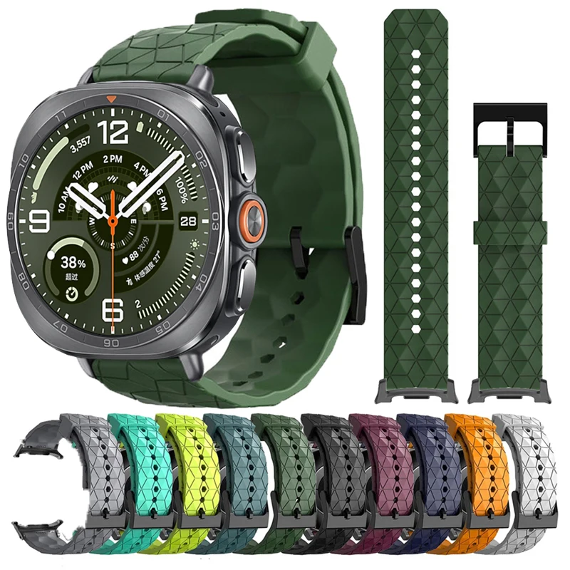 Silikon-Sportarmband für Samsung Galaxy Watch Ultra2 2026 Ultra 47mm Armband für Galaxy Watch 9 8 40mm 44mm 8 Classic 46mm