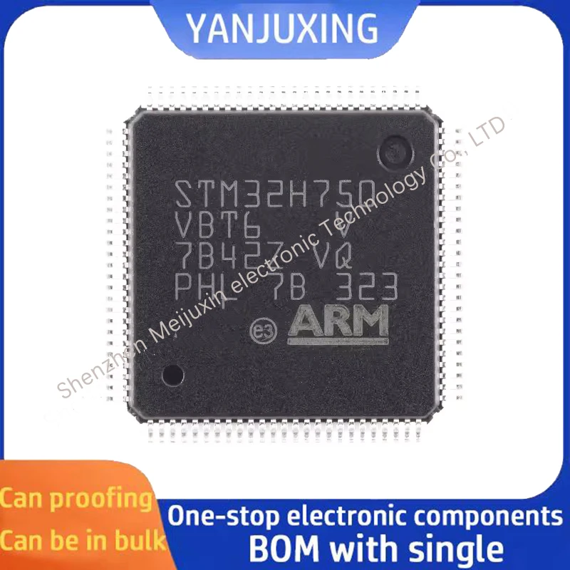 

Микроконтроллер STM32H750VBT6 STM32H750 750VBT6 LQFP100