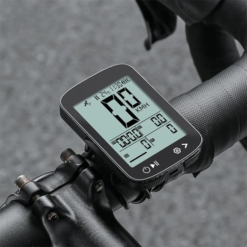كمبيوتر لاسلكي لركوب الدراجات GPS IPX7 عداد السرعة المقاوم للماء عداد المسافات من النوع C ملحقات الدراجة معدات ركوب الدراجات