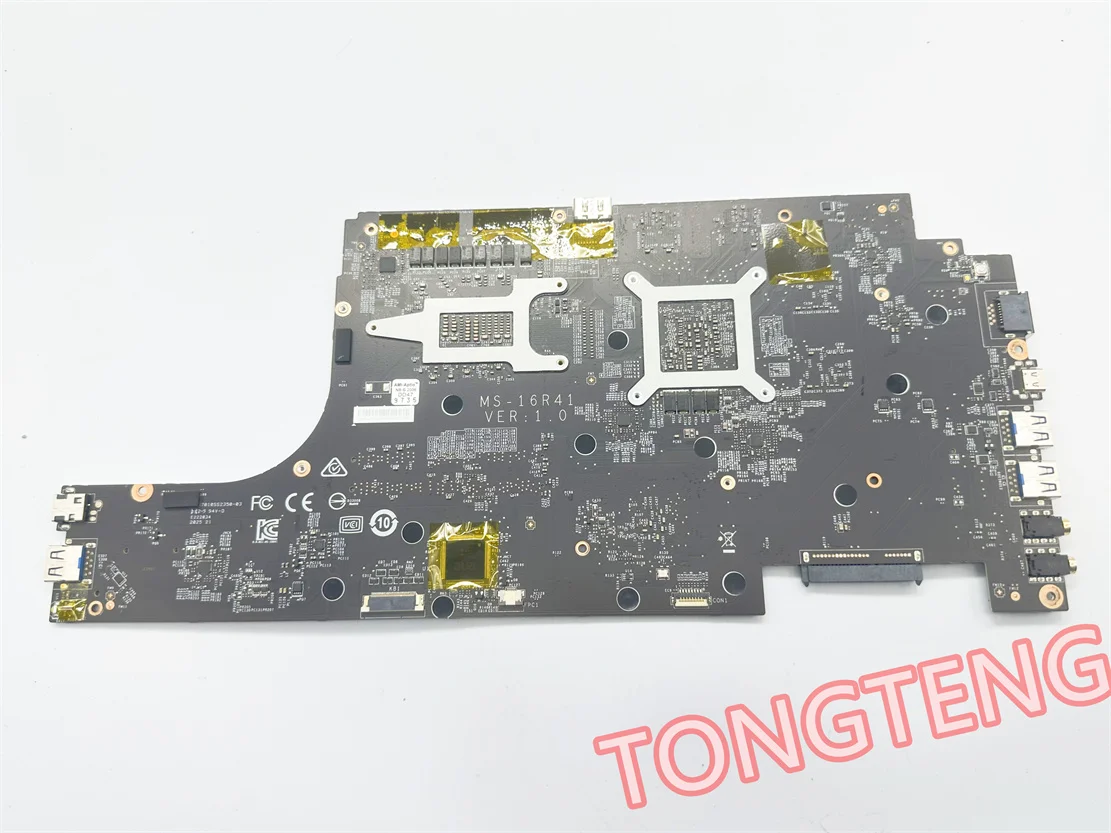 Imagem -06 - Placa-mãe do Portátil para Msi Gf63 Thin 10scsr Ms16r4 Ms-16r41 I5-10300h Gtx1650m Teste ok