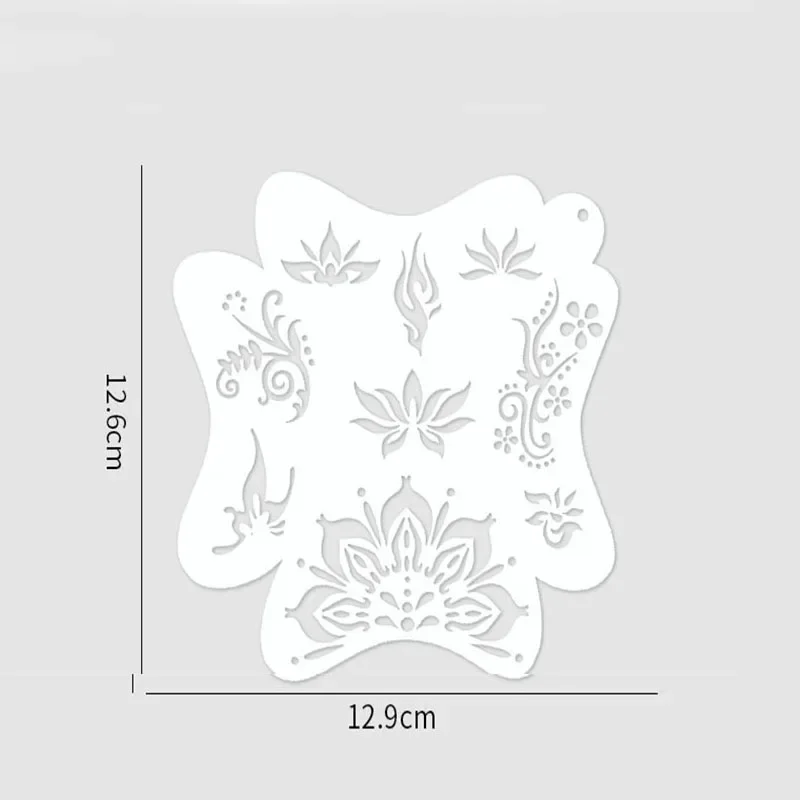 8PCS Face Painting Stencil Templates To Draw Children Stencils for Drawing Template Make-up Stencils for Facial Makeup WSMB01