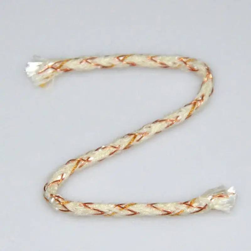 100cm Top Quality Copper Wire Cotton Core Wicks For Zippo Kerosene Gasoline Lighter Replacement Repair DIY Consumables Accessory