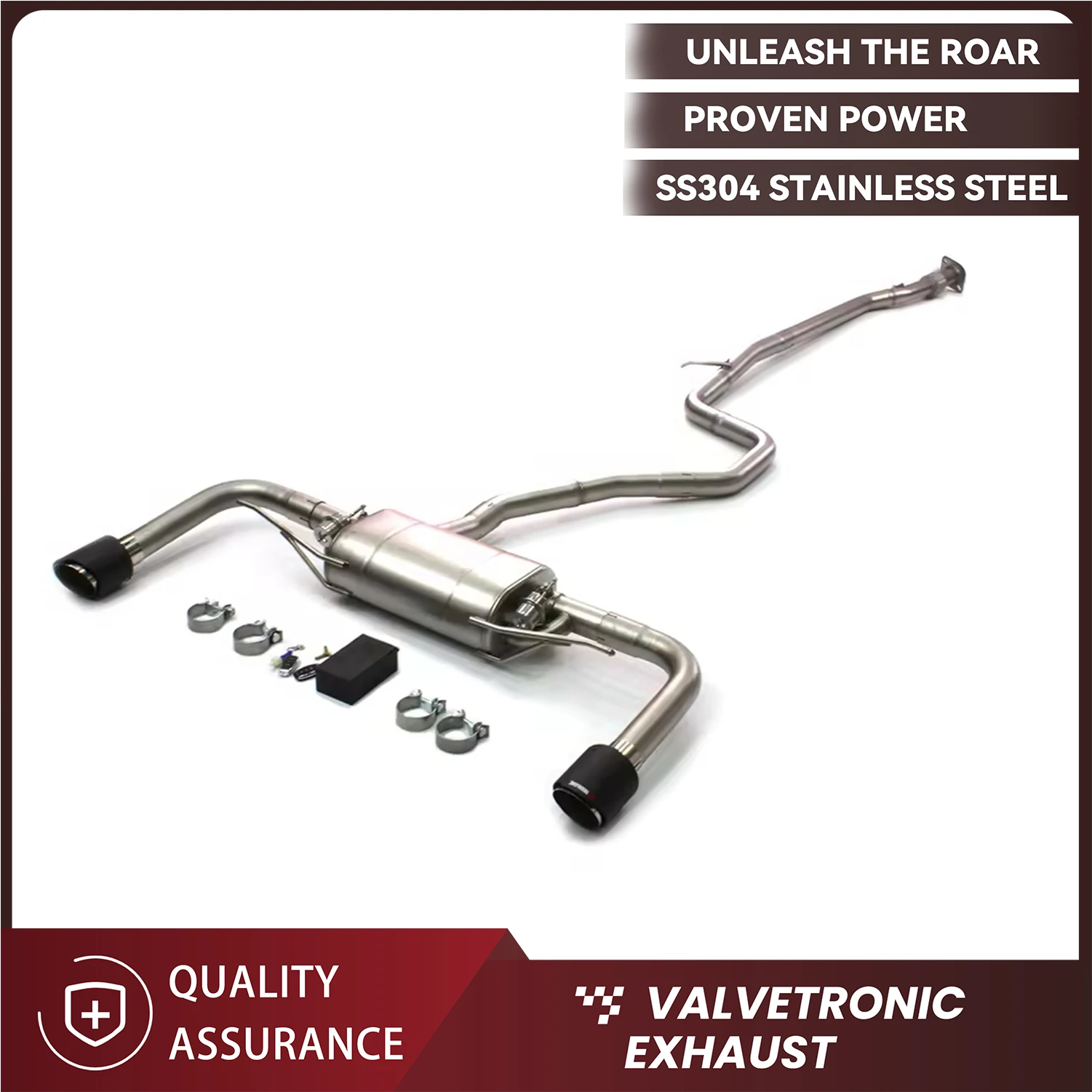 

ECCF SUS304 Stainless Steel Catback Sport Exhaust for Mercedes A180 A200 W176 1.6T 2.0T