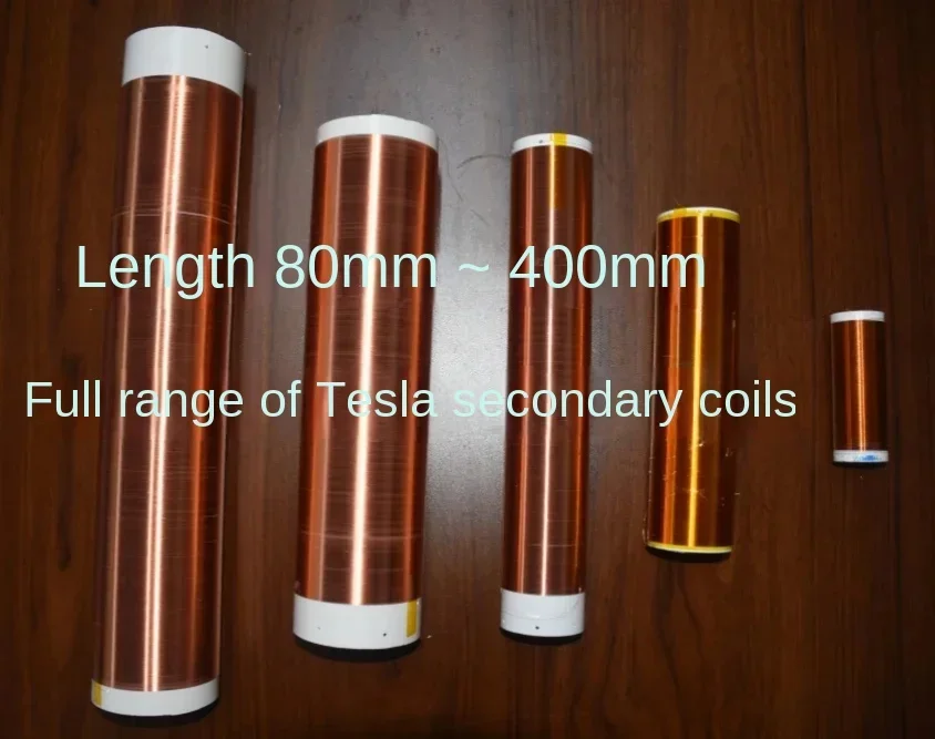 400mm 300mm 200mm large Tesla secondary high voltage coil full series boost coil