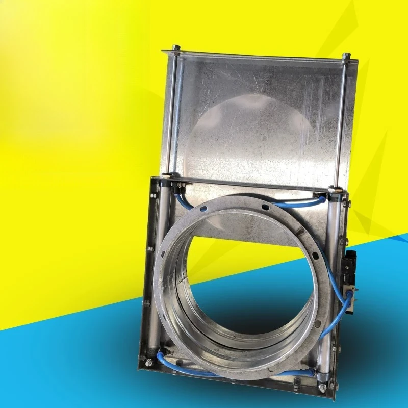 for Pneumatic Blast Gate / Heavy Duty Auto Sliding Damper 200 250mm for Dust Collection