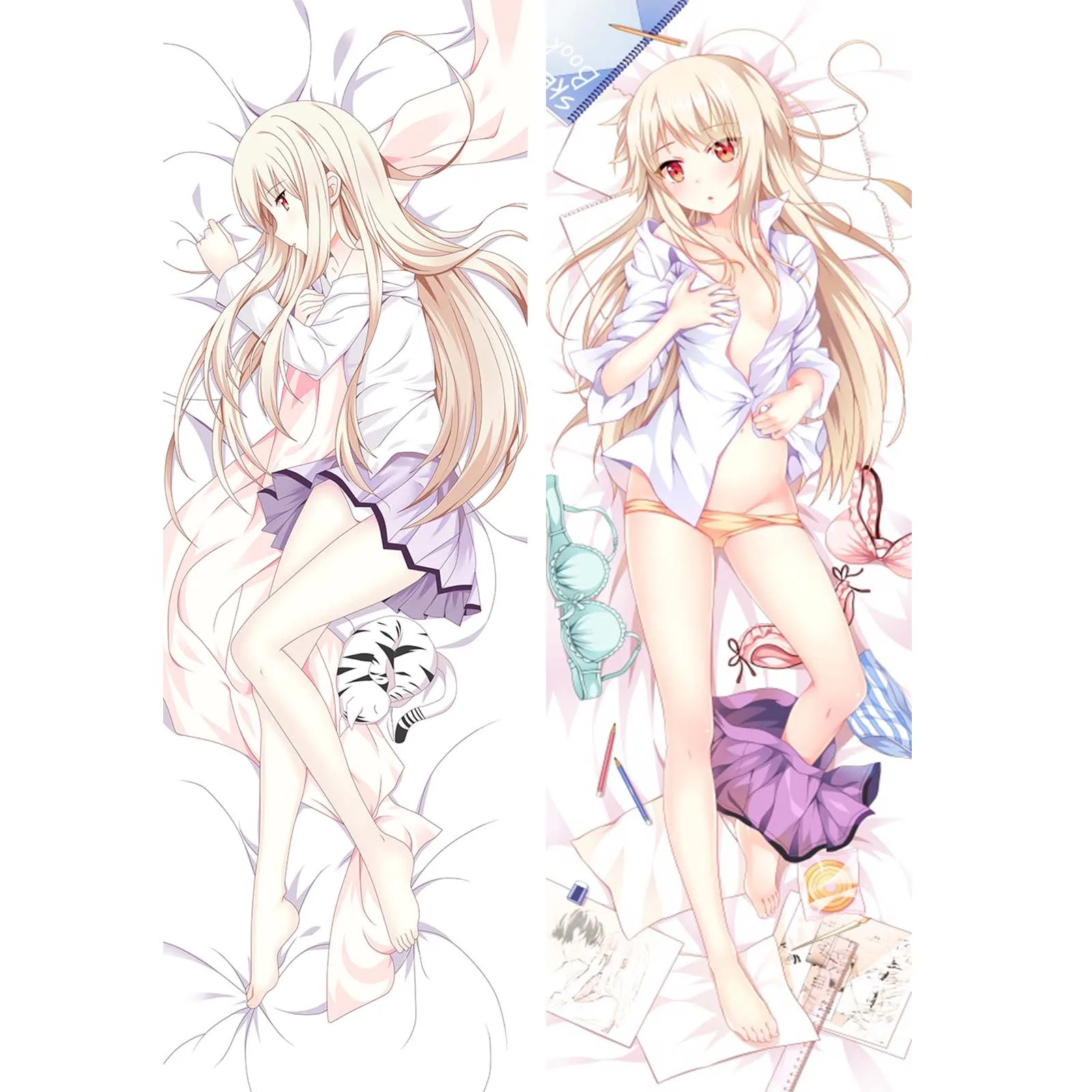 Anime Game Dakimakura The Pet Girl of Sakurasou Shiina Mashiro Pillowcase Hugging Body Pillow cover Otaku Gifts Sleep Companion