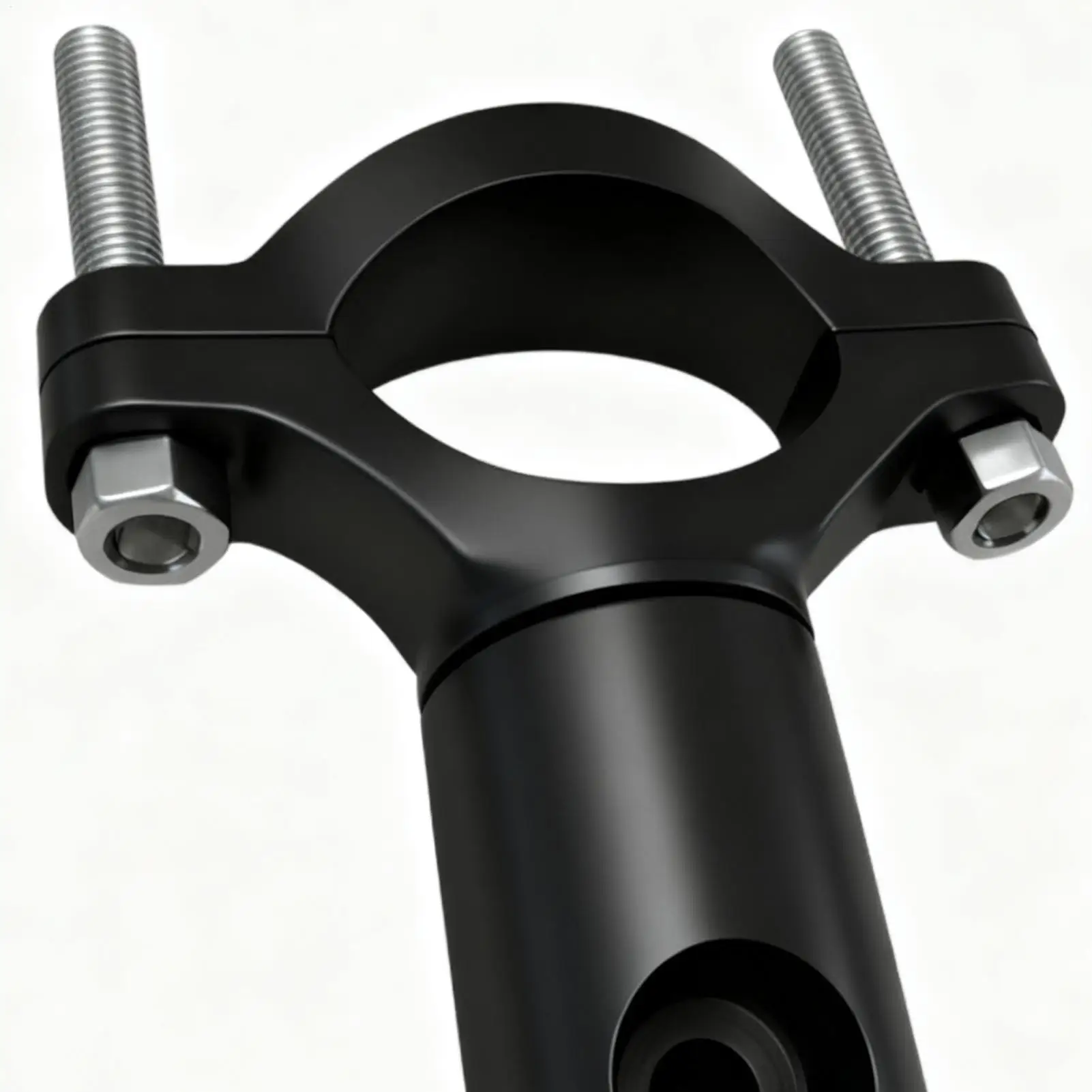 Motorcycle Headlight Clip Bracket Aluminum Alloy Modification Holder Motorcycle Spotlight Mount Pole for Scooter Riding