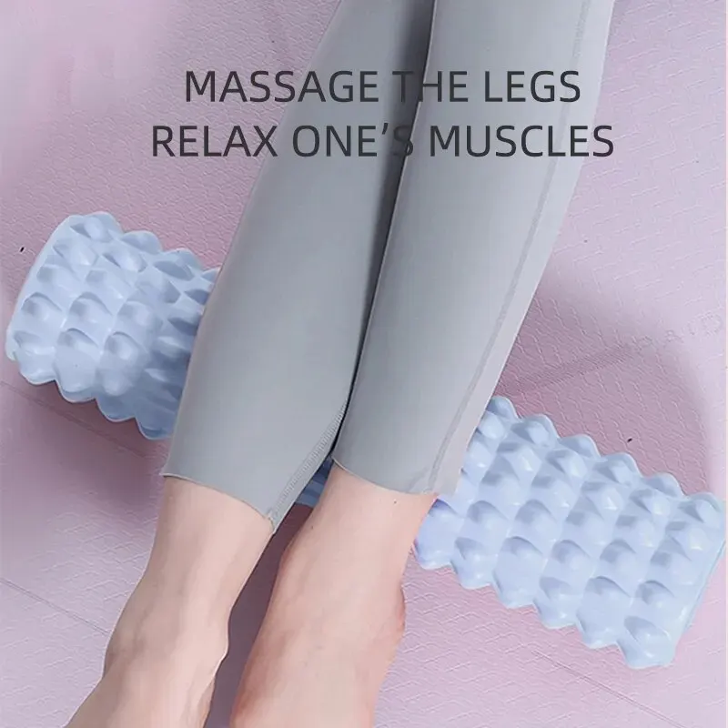HIGH-Density Muscle Massage Foam Roller for Back Pain Relief & Muscle Recovery in Legs & Arms 5
