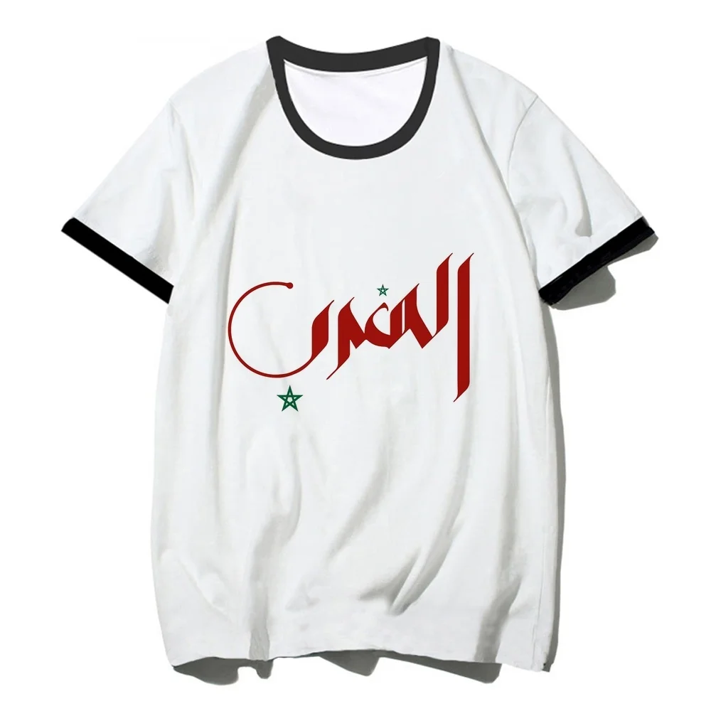 Maroc Morocco t-shirt teen vintage harajuku y2k gyaru party tshirt alternative  japan cutecore