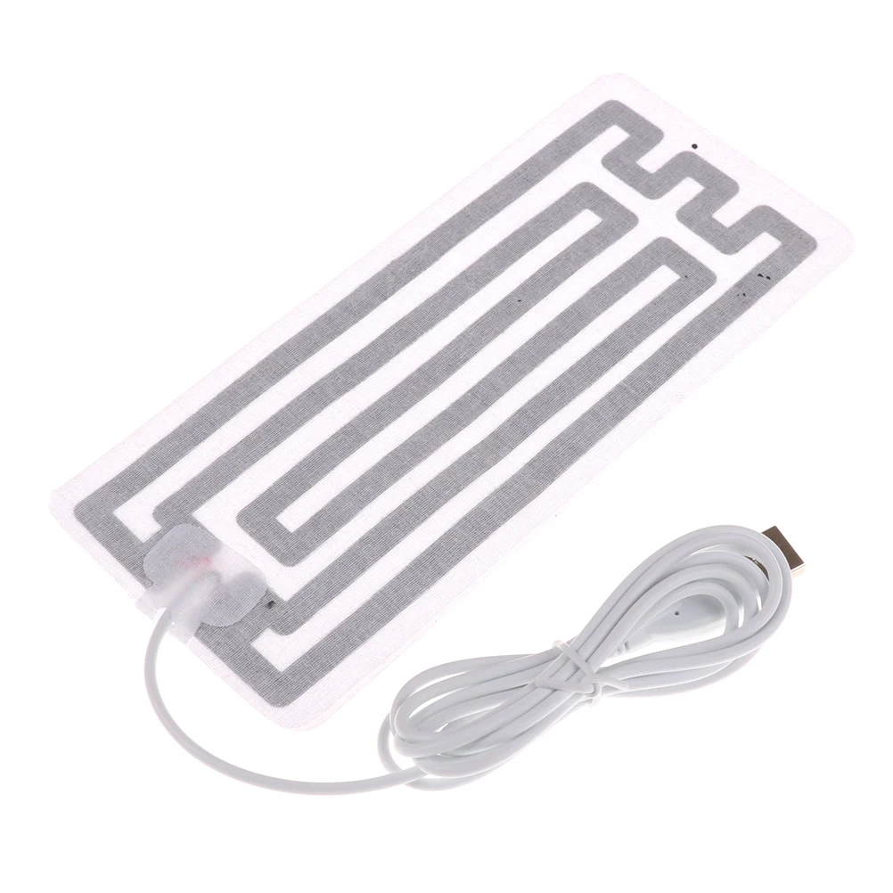 New USB Heating Element Film Heater 8*18CM For Warm Feet Hand Warmer Electric Belts