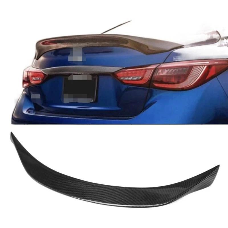 

Для Infiniti Q50 2014: задний спойлер-«утиный хвост» в стиле RS из карбона