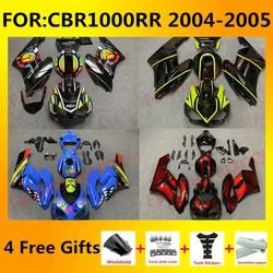 Motorcycle Fairing Set Body Kit Plastic For CBR1000RR CBR 1000RR CBR1000 RR 2004 2005 Accessories Injection Bodywork Black zxmt