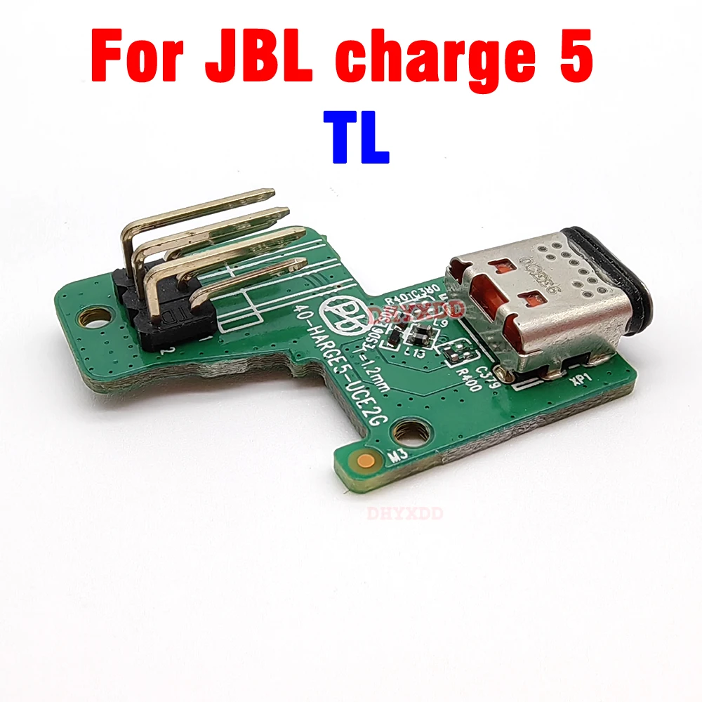 For JBL CHARGE5 Micro USB Power Supply Board Connector For JBL Charge 5 TL Bluetooth Speaker Type c USB Charge Port