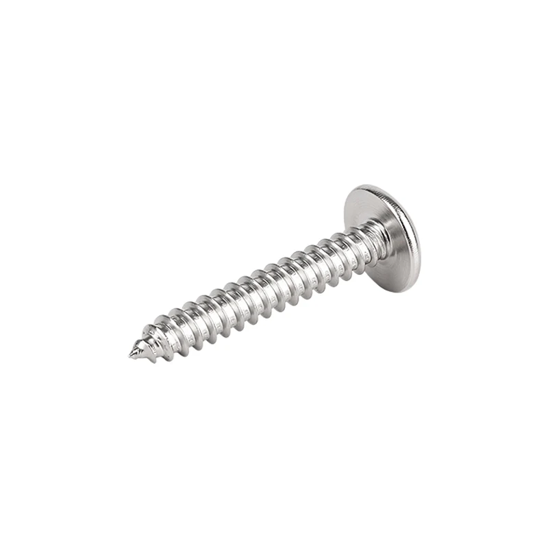 304 Stainless Steel Mushroom Truss Head Self-Tapping Screws JISB1122 Phillips Cross Head Self Tapping Fasteners ST2.9-ST4.8