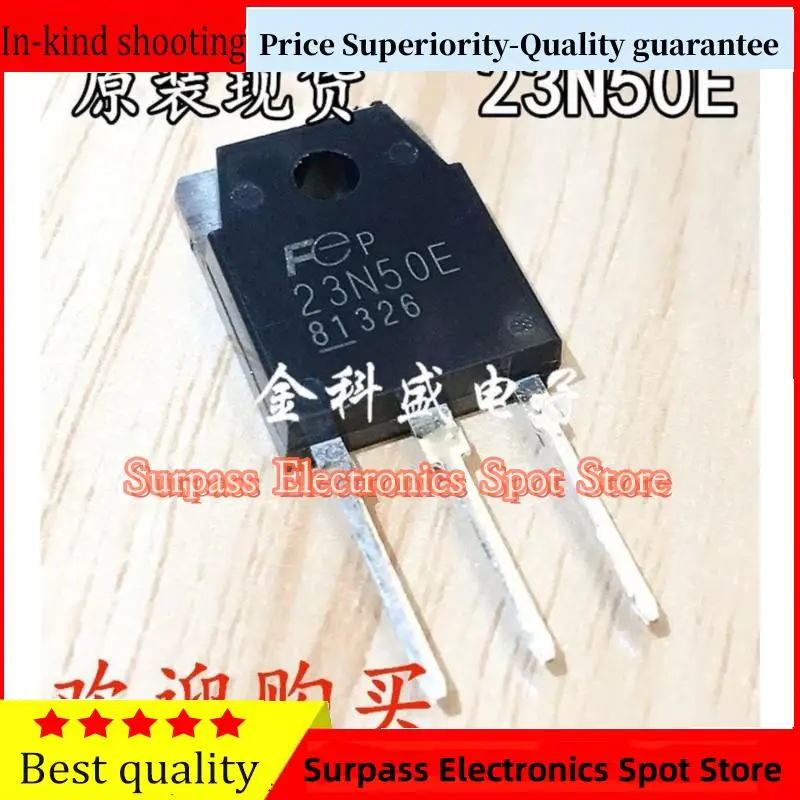 10PCS-100PCS  FMH23N50E  MOS 500V 23A  TO-3P Price Superiority-Quality guarantee