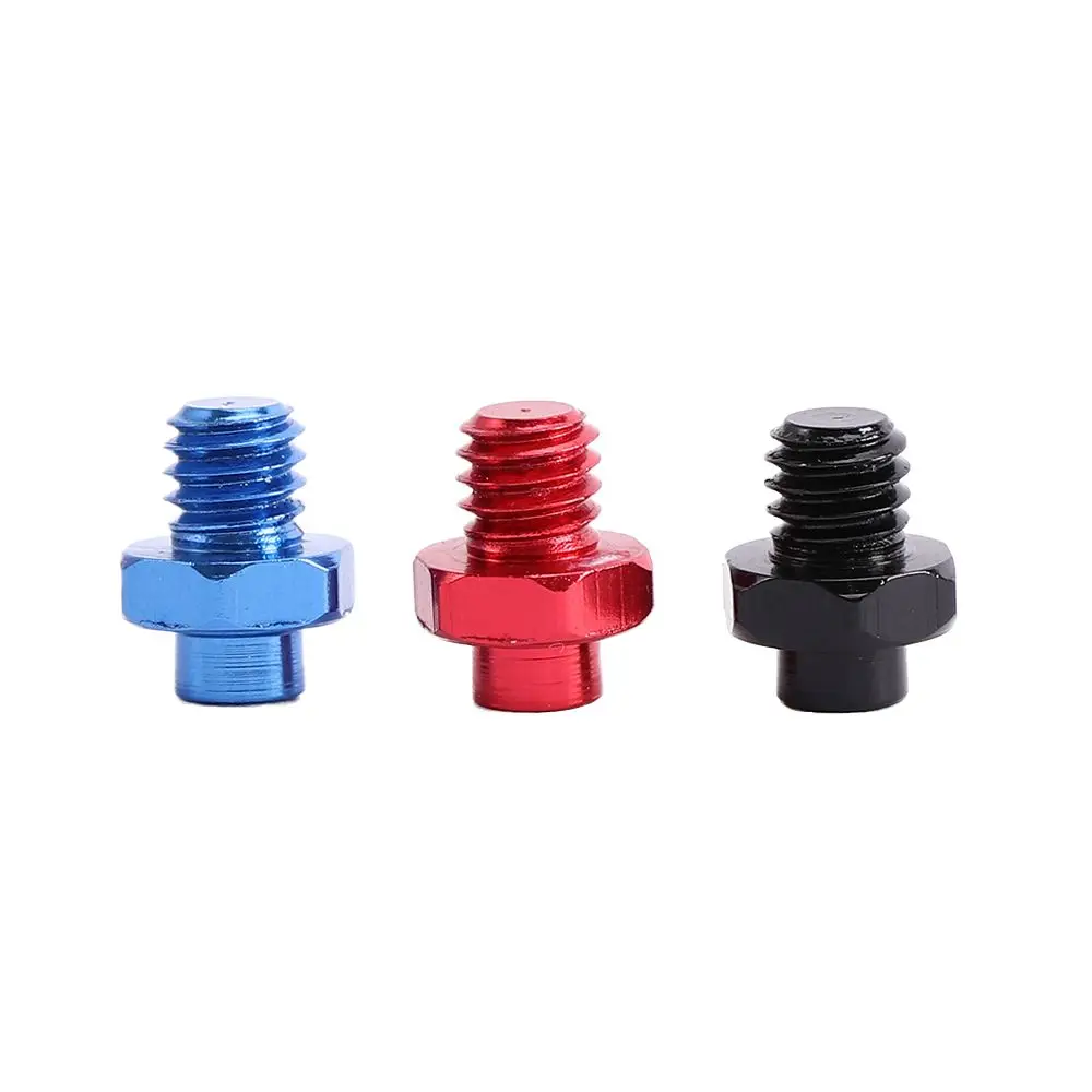 10Pcs MTB Road Bike Pedal Screws Aluminum Alloy Anti Slide Pedal Screws M4 Bicycle Pedal Bolts Anti-Skid Nail Fixed Stud