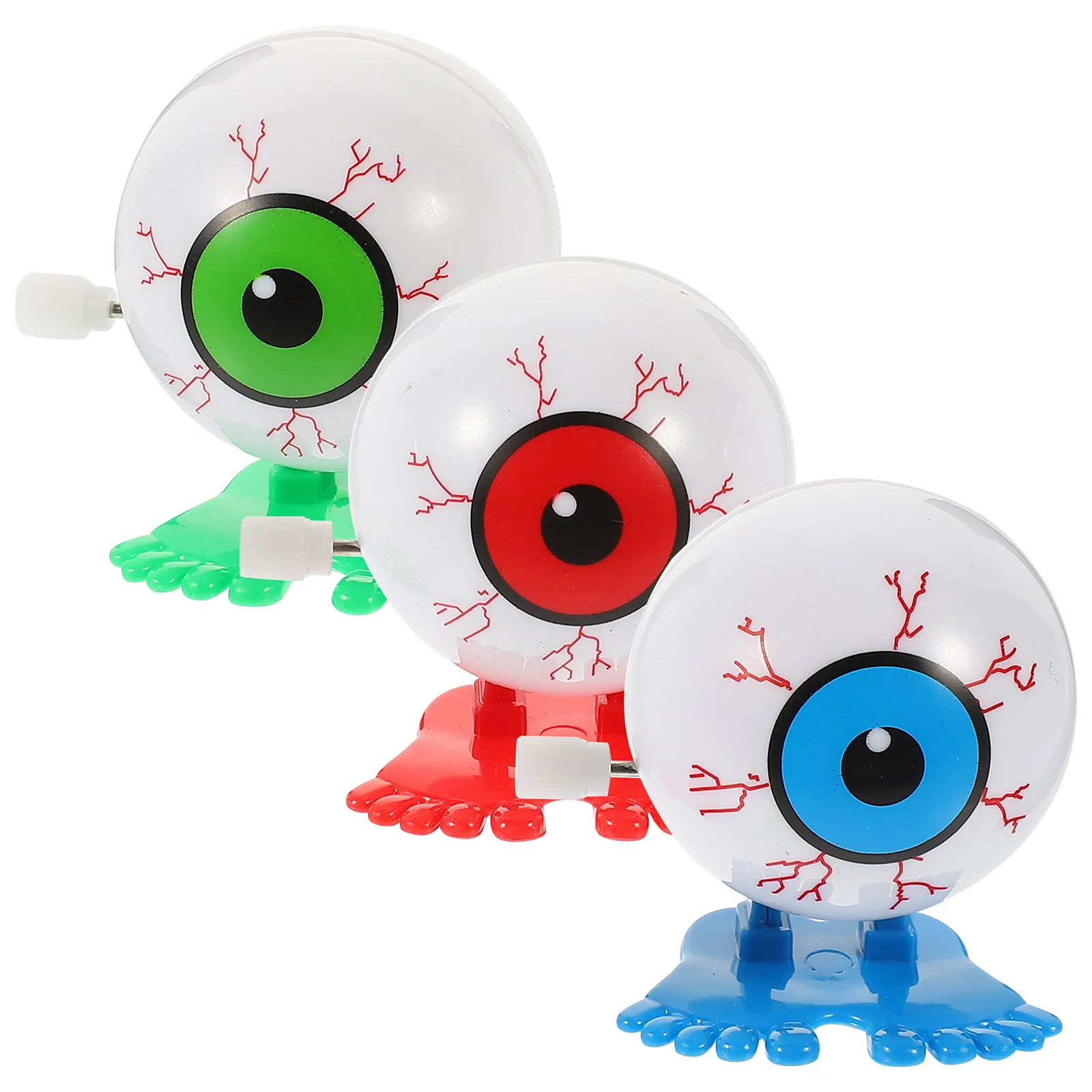 3 Pcs Clockwork Eyes Adorable Toy Girl Toddler Toys Delicate Children Kids Plaything Supplies Interesting