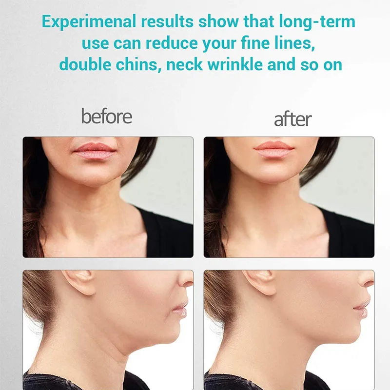 Dispositivo antietà per il lifting del viso con terapia Riduce le rughe Rafforzamento della pelle Ringiovanimento Massaggiatore per il sollevamento del collo
