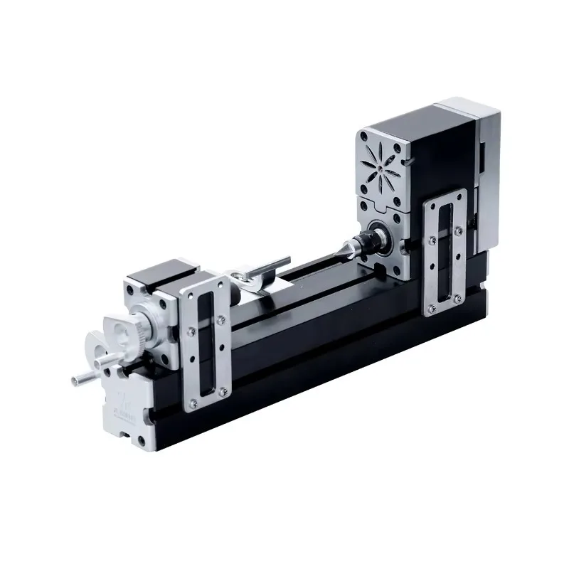 Mini Professional Woodworking Lathe Machine ZRCC02060 12V5A60W for School Teaching/Hand Crafting/STEAM Education