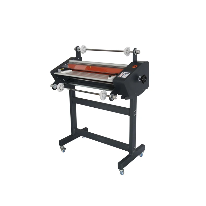 

【Brand New】25 Inch 635mm Wide Format Roller Laminator Machine Manual Hot Roll To Roll With Stand For A2 A3 A4 A5 A6 Paper Sizes