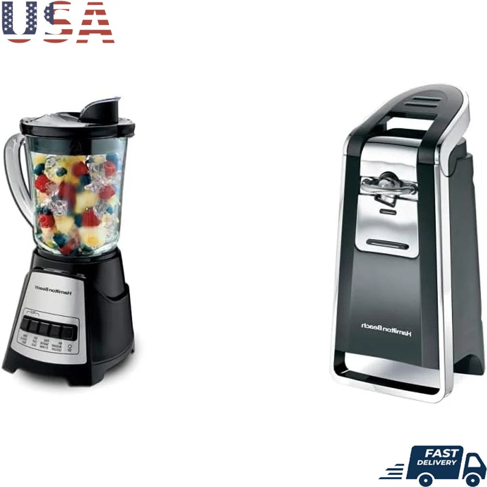 

Electric Can Opener Smooth Touch 700W Blender Wave Action 12 Functions Ice Crushing Easy Operation Kitchen Appliances