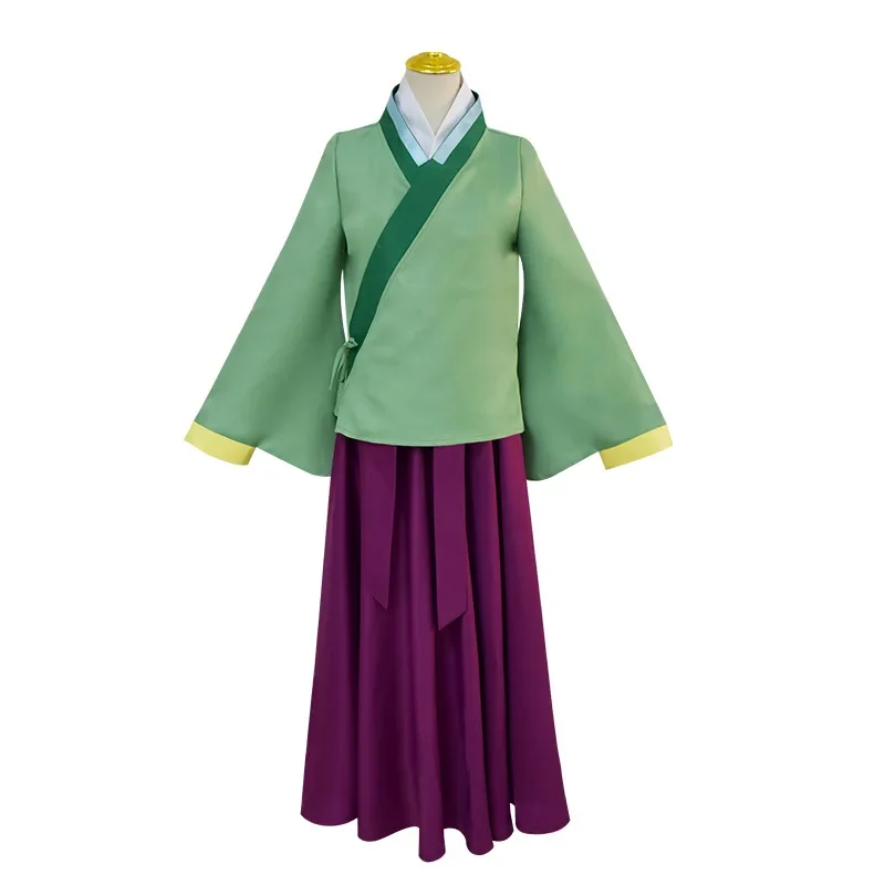 أزياء ماوماو جينشي التأثيرية للمذكرات الصيدلية فستان كيمونو خيالي للعب الأدوار ملابس حفلات الهالوين كرنفال