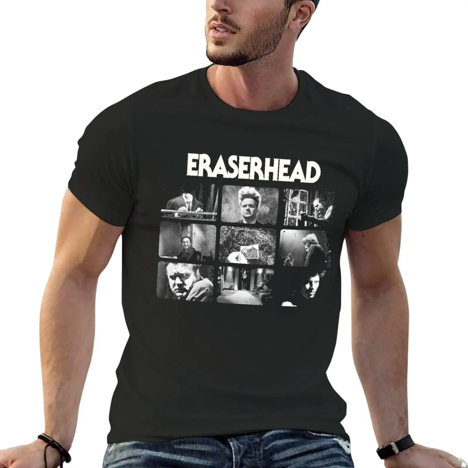 Eraser collection head movie T-Shirt shirts graphic sublime aesthetic clothes shirts graphic tee shirts for men graphic tees