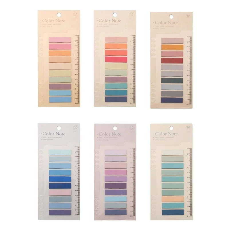 防水ページフラグ自己粘着ページマーカー透明付箋本用