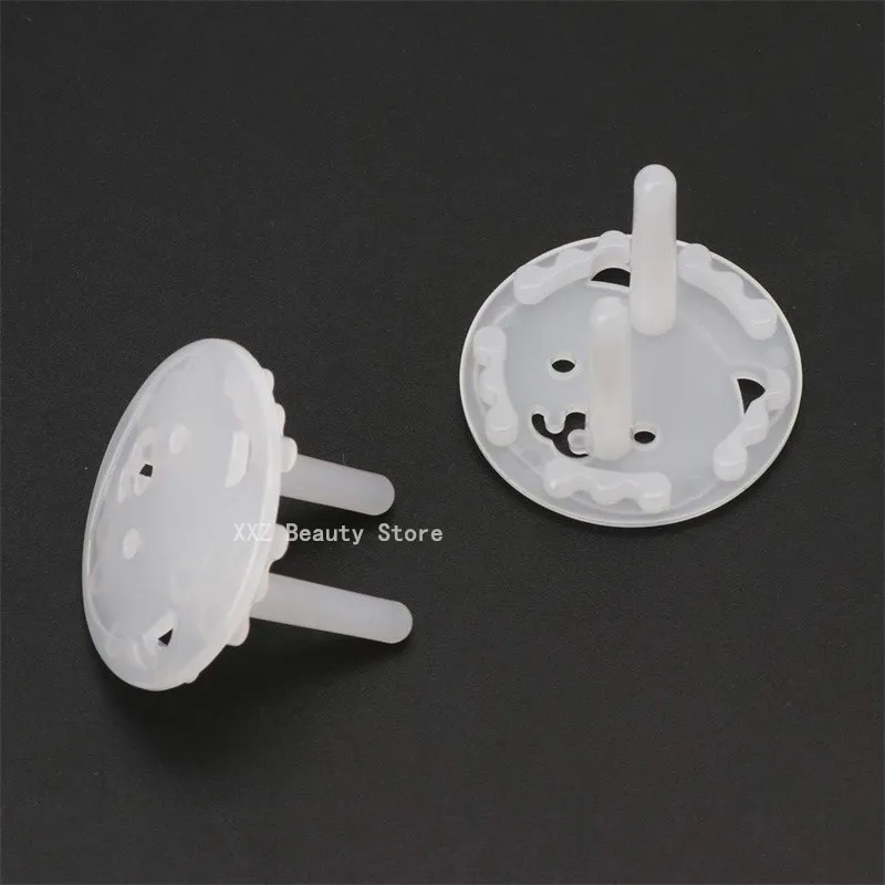10/20/50/100PCS EU Plug Baby Safety Child Electric Socket Outlet Protection Security Two Phase Safe Lock Cover Kids Sockets