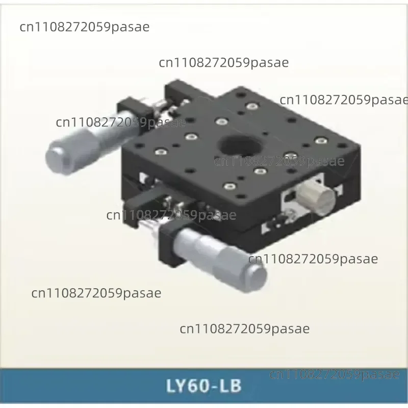 Ultra-thin High-precision Manual Sliding Table XY Axis 60x60MM Mm Fine-tuning Platform 29.4n Load Linear Table