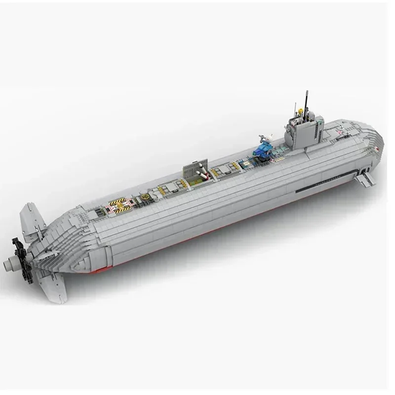 Moc Building Bricks Military Boat Model Thunderstorm Submarine Technology Modular Blocks Gifts Christmas Toys DIY Sets Assembly